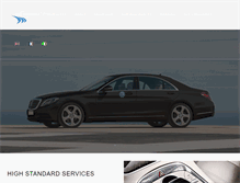 Tablet Screenshot of limousines-monaco.com